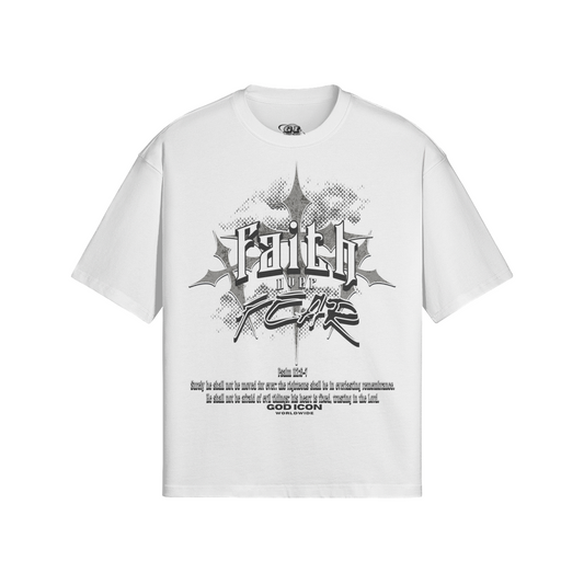 God Icon "Faith Over Fear" Graphic Tee