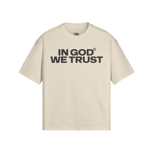 God Icon "In God We Trust" Graphic Tee